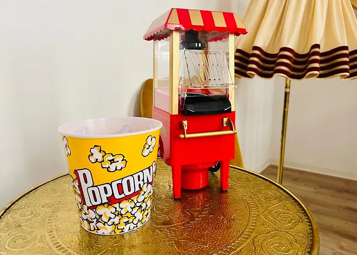 Filmap-apartments-zentrale Lage-boxspringbett-beamer-popcorn-gratis Parkplatz * Görlitz