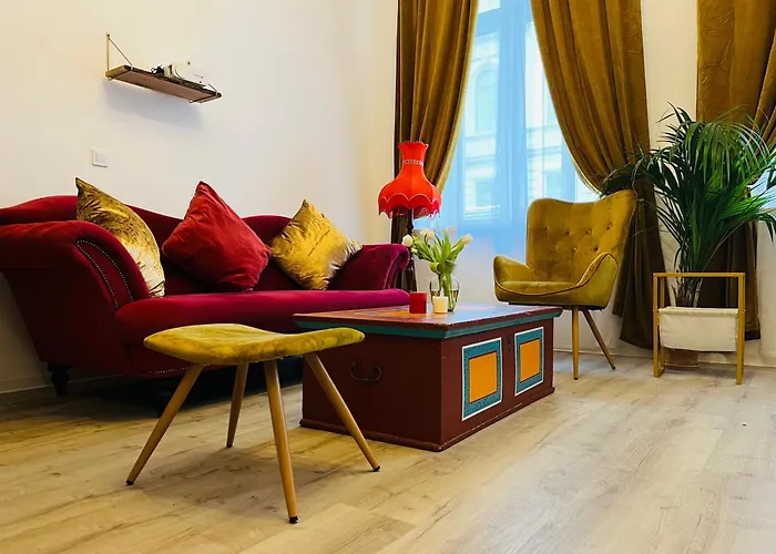 Appartement Filmap-apartments-zentrale Lage-boxspringbett-beamer-popcorn-gratis Parkplatz